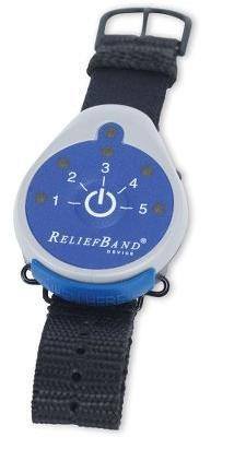 Hammacher Schlemmer - The Motion Sickness Relief Wrist Band.